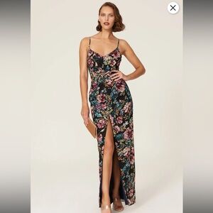 Amanda Uprichard Ellie Floral Gown